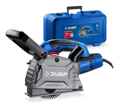 ЗУБР d 125 мм, 1600 Вт, 30 мм, штроборез (бороздодел), кейс, Профессионал (ЗШ-П30-1600 ПСТК)