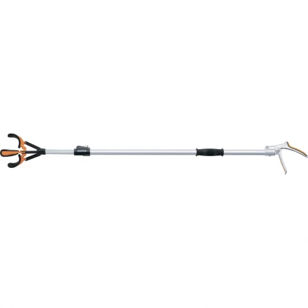 Плодосъемник с захватом, алюминиевая телескопическая штанга, 1370-2060 мм PALISAD LUXE 64446 купить в Екатеринбурге