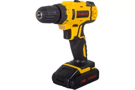 Дрель-шуруповерт Eurolux ДА-16/2Li 72/14/51 купить в Екатеринбурге