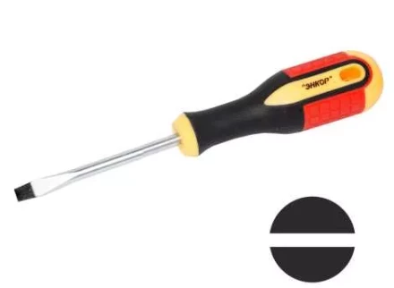 Отвертка шлиц. 1,0х5,5х125мм,трехкомп рук. 19613 купить в Екатеринбурге