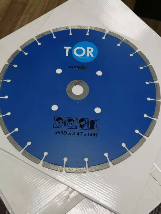 Диск по бетону для швонарезчиков HQR500A-2 (E) 350Dx3,6Tx50H (Cutter Disc 350 mm) 1019723 купить в Екатеринбурге