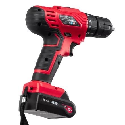 Дрель-шуруповерт аккумуляторная MTX MCDL-12-02, Li-Ion, 12 В, 2 акк. 26182 купить в Екатеринбурге