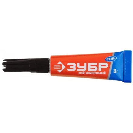 Клей-гель ЗУБР моментальный, на мультикарте, 3 г 41910 купить в Екатеринбурге