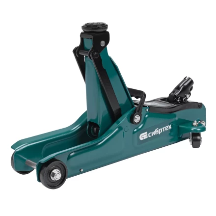 Домкрат гидравлический подкатной Сибртех 50830, 2 т, 85-330 мм, низкий подхват купить в Екатеринбурге