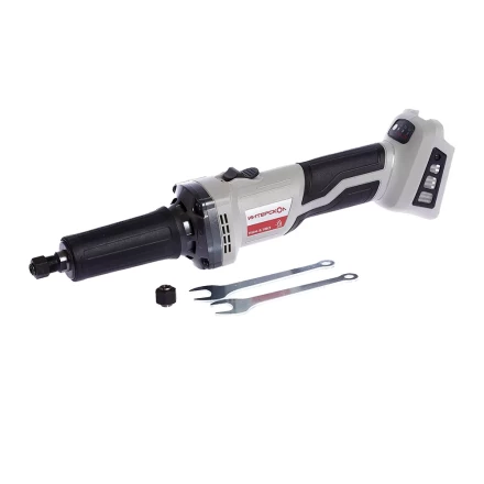 Прямошлифовальная машина с бесщеточным (вентильным) двигателем ИНТЕРСКОЛ ПШМ-8/18ВЭ Li-ion АПИ (картон, без аккум., ЗУ) купить в Екатеринбурге