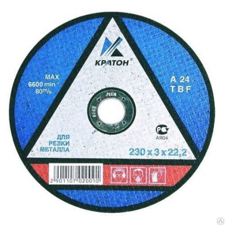 Круг для резки металла A30TBF 400х3,2х32,0 Кратон 1 07 02 012 купить в Екатеринбурге