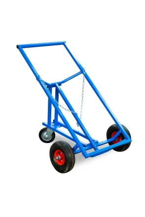 Тележка для металлических бочек TOR КБ-2 (250 пневмо+160 поворотное) 1023594 купить в Екатеринбурге