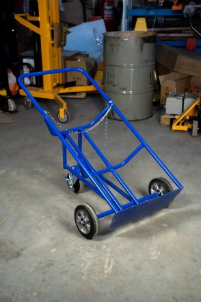 Тележка для металлических бочек TOR КБ-2 (250 пневмо+160 поворотное) 1023594 купить в Екатеринбурге