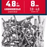 ЗУБР 4.8 x 8 мм, 50 шт, алюминиевые заклепки, Профессионал (313106-48-08) купить в Екатеринбурге