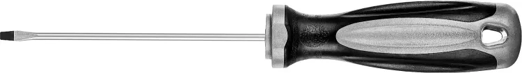Отвертка MIRAX 25095-03-10, закаленный стержень, двухкомпонентная рукоятка, SL3x100мм 25095-03-10 купить в Екатеринбурге