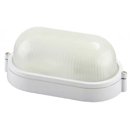 Светильник уличный СВЕТОЗАР влагозащищенный, овал, цвет белый, 60Вт SV-57201-W купить в Екатеринбурге