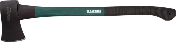 Топор KRAFTOOL "EXPERT" универс, для рубки и раскал древесины, с эргоном двухкомп фиберглас рукояткой, 700мм, 1,2кг 20651-12 купить в Екатеринбурге