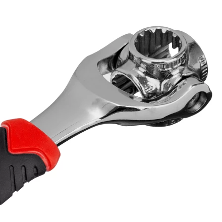 Ключ универсальный 48 в 1, СrV, 8-19мм, Spline Matrix 14999 купить в Екатеринбурге