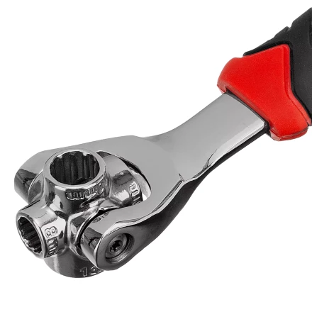 Ключ универсальный 48 в 1, СrV, 8-19мм, Spline Matrix 14999 купить в Екатеринбурге