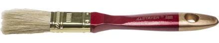 Кисть плоская STAYER &quot;UNIVERSAL-PROFI&quot;, светлая натуральная щетина, деревянная ручка, 20мм 0104-020 купить в Екатеринбурге