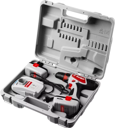 Дрель-шуруповерт 2 АКБ ЗДА-14.4-2 КИН20 серия ПРОФЕССИОНАЛ купить в Екатеринбурге