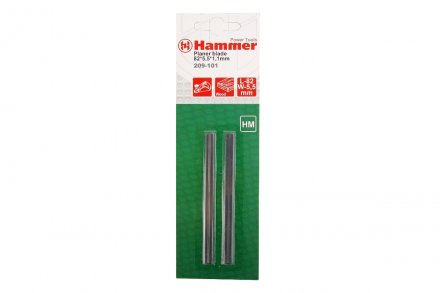 Ножи для рубанка HAMMER 82мм (Flex 209-101) купить в Екатеринбурге