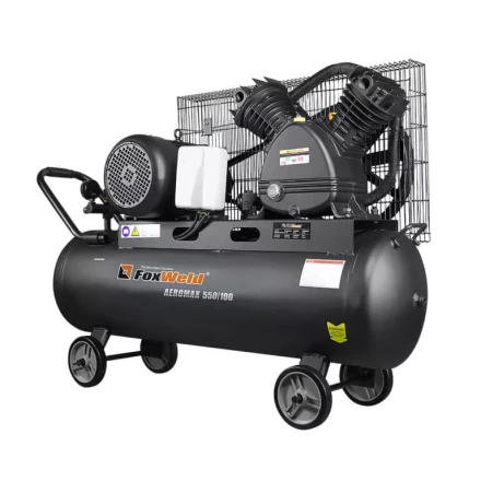 Компрессор масляный ременной AEROMAX 550/100 FoxWeld купить в Екатеринбурге
