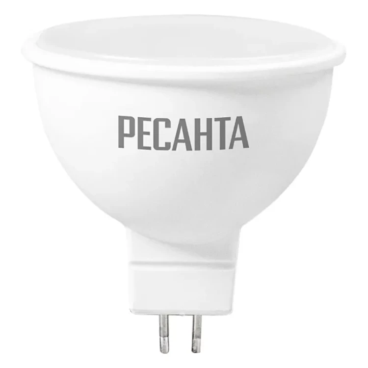 Лампа светодиодная РЕСАНТА LL-R-MR16-7W-230-4K-GU5.3 76/1/24 купить в Екатеринбурге