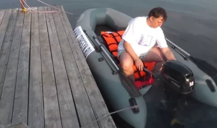 Двухтактный мотор лодочный подвесной Hidea HD 9.8FHS купить в Екатеринбурге