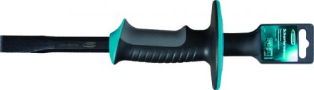 Зубило-скарпель 305х25 мм трехкомпонентный эргономичная ручка защитный протектор антикоррозийное покрытие GROSS 18703 купить в Екатеринбурге