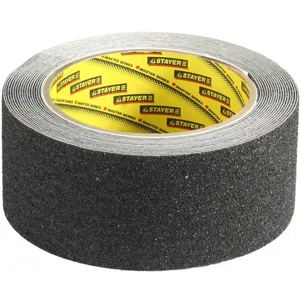 Клейкая лента, STAYER Profi 12270-50-05, противоскользящая, 50мм х 5м 12270-50-05 купить в Екатеринбурге