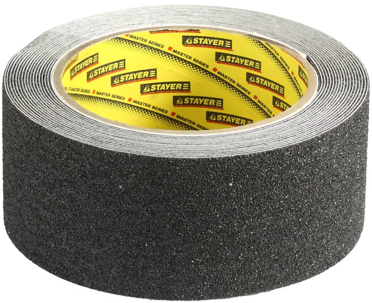 Клейкая лента, STAYER Profi 12270-50-05, противоскользящая, 50мм х 5м 12270-50-05 купить в Екатеринбурге
