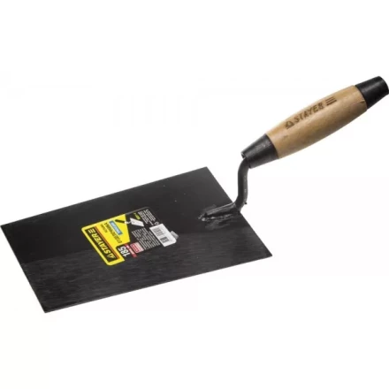 Кельма отделочника STAYER с деревянной усиленной ручкой КО 0821-1 купить в Екатеринбурге