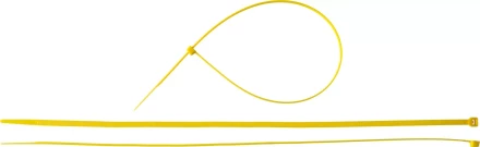 Хомуты нейлоновые ЗУБР &quot;МАСТЕР&quot; желтые, 4,8 мм x 400 мм, 100 шт 309050-48-400 купить в Екатеринбурге