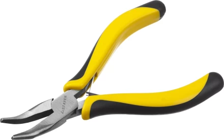 Тонкогубцы STAYER &quot;MASTER&quot; изогнутые &quot;HERCULES&quot; &quot;MINI&quot;, 120мм 2218-3_z03 купить в Екатеринбурге