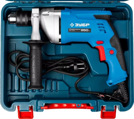 Дрель ударная + кейс ЗДУ-850 ЭРМКМ2 серия ПРОФЕССИОНАЛ купить в Екатеринбурге