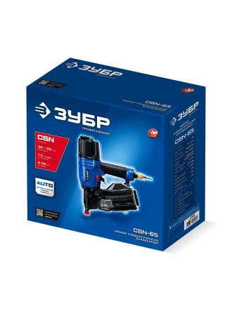 ЗУБР CSN-65, пневматический обшивочный нейлер для барабанных гвоздей ЗУБР CSN (38-65 мм), Профессионал (31922) купить в Екатеринбурге