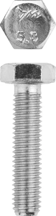 Болт ЗУБР &quot;МАСТЕР&quot; с шестигранной головкой, ГОСТ 7798-70, класс прочности 5.8, оцинкованный, M8x35мм, 5кг 303080-08-035 купить в Екатеринбурге