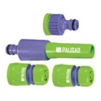 Набор для подключения шланга 3/4&quot; (распылитель 3 адаптера к распылителю)  PALISAD 65179 купить в Екатеринбурге