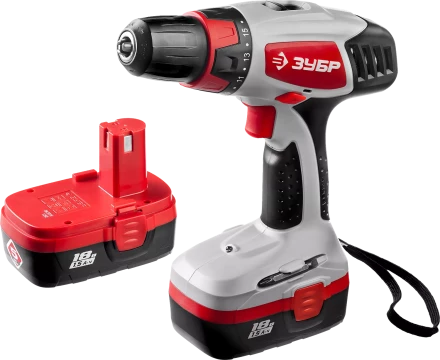 Дрель-шуруповерт 2 АКБ ЗДА-18-2 КИН серия МАСТЕР купить в Екатеринбурге