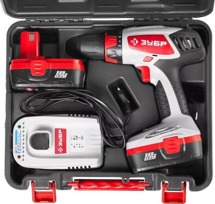 Дрель-шуруповерт 2 АКБ ЗДА-18-2 КИН серия МАСТЕР купить в Екатеринбурге