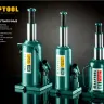 Домкрат гидравлический бутылочный "Kraft-Lift", сварной, 10т, 230-456мм, KRAFTOOL 43462-10 43462-10_z01 купить в Екатеринбурге