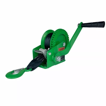 Лебедка ручная барабанная HITCH HW 700 700 кг лента 10 м (SZ073175) купить в Екатеринбурге