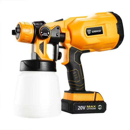 Краскопульт аккумуляторный DKSG20K2 DEKO, 063-4180 купить в Екатеринбурге