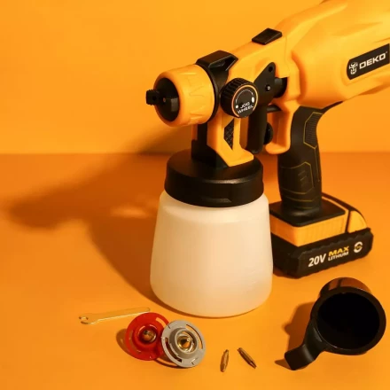Краскопульт аккумуляторный DKSG20K2 DEKO, 063-4180 купить в Екатеринбурге
