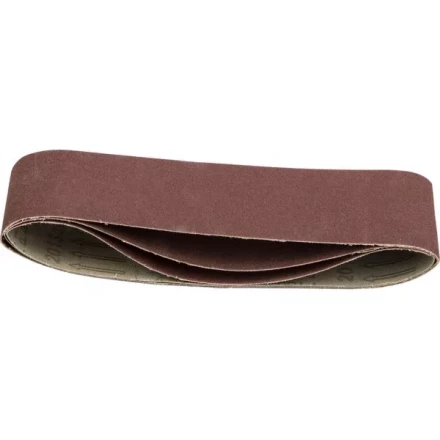 Лента STAYER &quot;MASTER&quot; шлифовальная универсальная бесконечная на тканевой основе, для ЛШМ, P180, 75х533мм, 3шт 35442-180 купить в Екатеринбурге