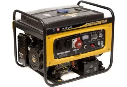 Электростанция бензиновая KIPOR KGE6500E3 купить в Екатеринбурге