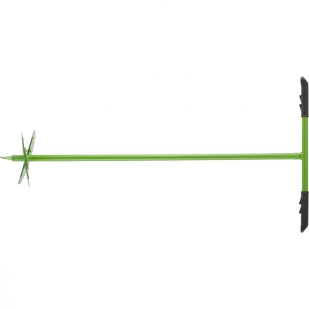 Бур садовый лопастной со сменными ножами, 2110 мм / 1110 мм , удлинитель, диаметр 150 мм, 200 мм, Россия, Сибртех 64399 купить в Екатеринбурге