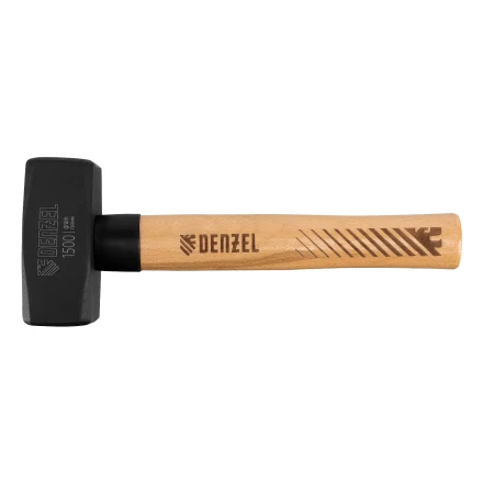 Кувалда, 1500 г Denzel 11019, кованая головка, буковая рукоятка купить в Екатеринбурге
