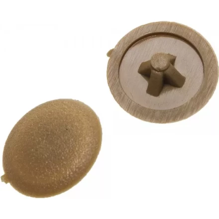 Заглушка декоративная ЗУБР под шуруп, цвет бук, шлиц №2, ТФ6, 40шт 4-308156-2 купить в Екатеринбурге