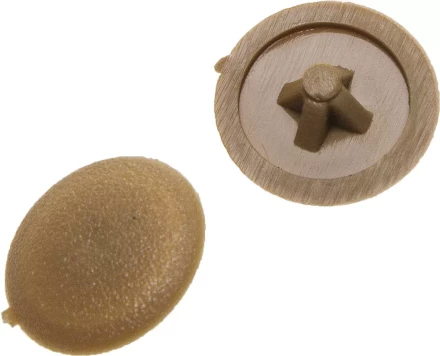 Заглушка декоративная ЗУБР под шуруп, цвет бук, шлиц №2, ТФ6, 40шт 4-308156-2 купить в Екатеринбурге