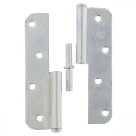 Петля накладная ПН1-130 правая цинк 4штуки Металлист Россия 91556 купить в Екатеринбурге