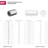 Гайка ЗУБР "МАСТЕР" переходная, DIN 6334, оцинкованная, M10, 5кг 303750-10 купить в Екатеринбурге