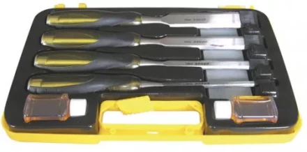 Набор стамесок-долот 6,12,20,26 мм + брусок 5 предметов пластиковый кейс Энкор 10440 купить в Екатеринбурге