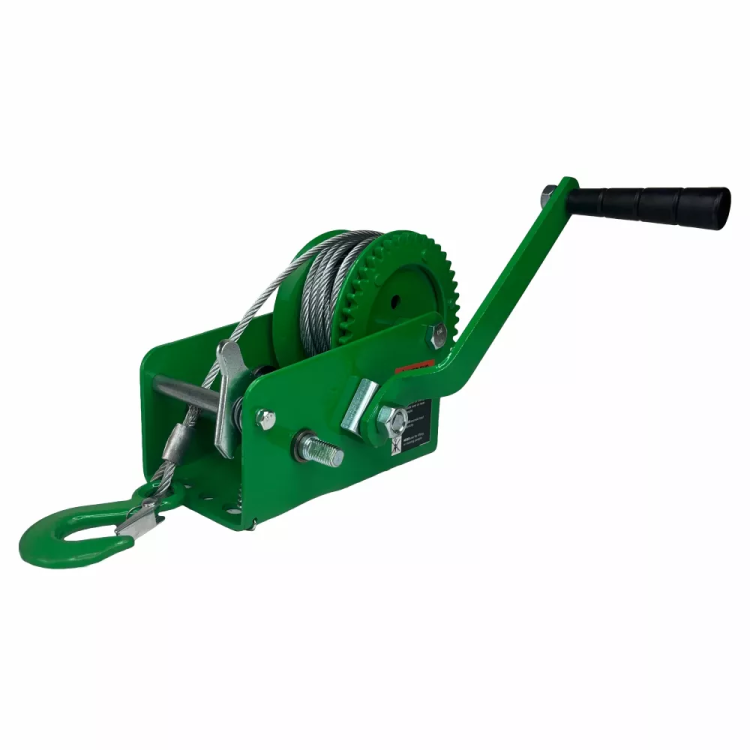 Лебедка ручная барабанная HITCH HW 900 900 кг канат 10 м (SZ073176) купить в Екатеринбурге